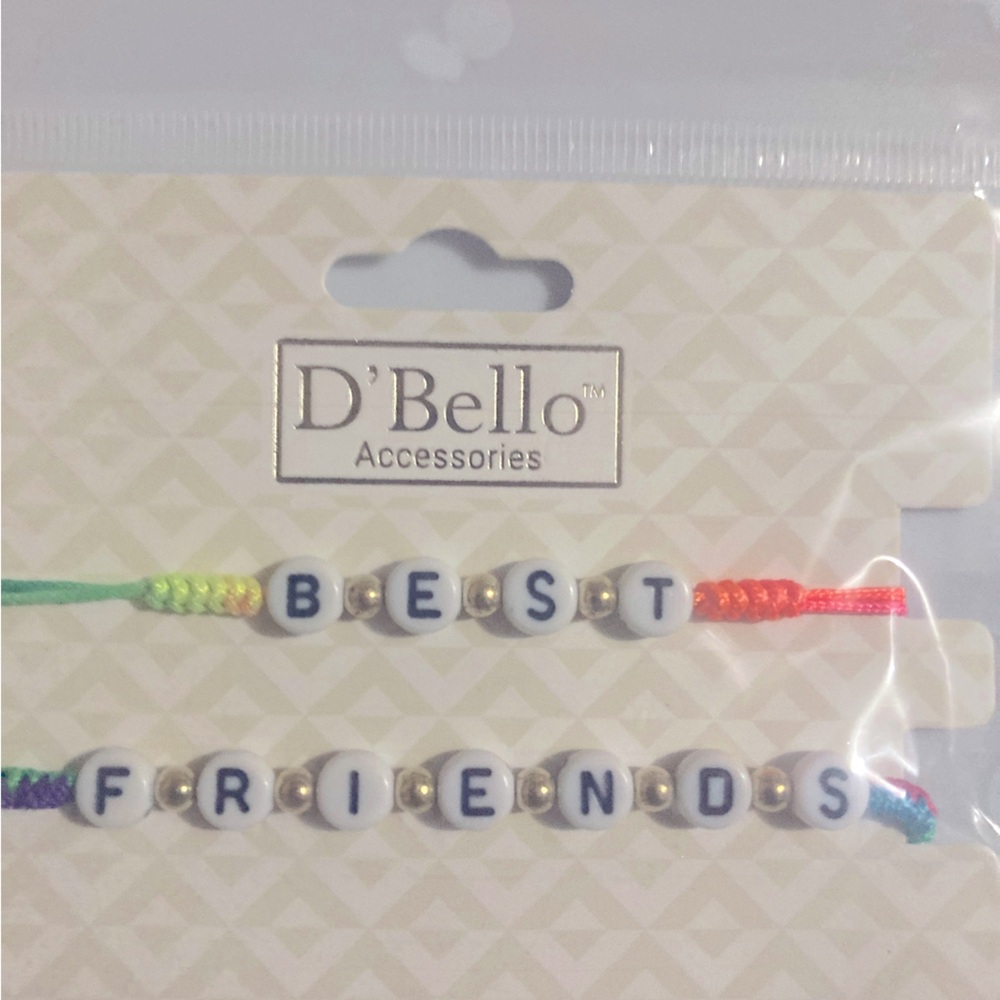 Best Friends Bracelet Set, New Jewelry $5.00